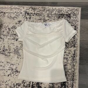 Princess Polly white Short Sleeve